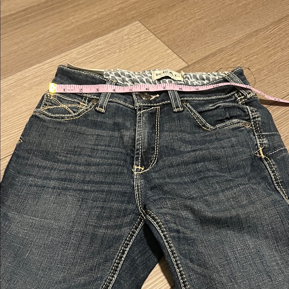 Ariat Dark Blue Flare Jeans - Picture 5 of 9